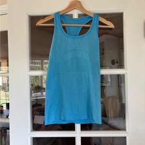 lululemon blue Tank Top